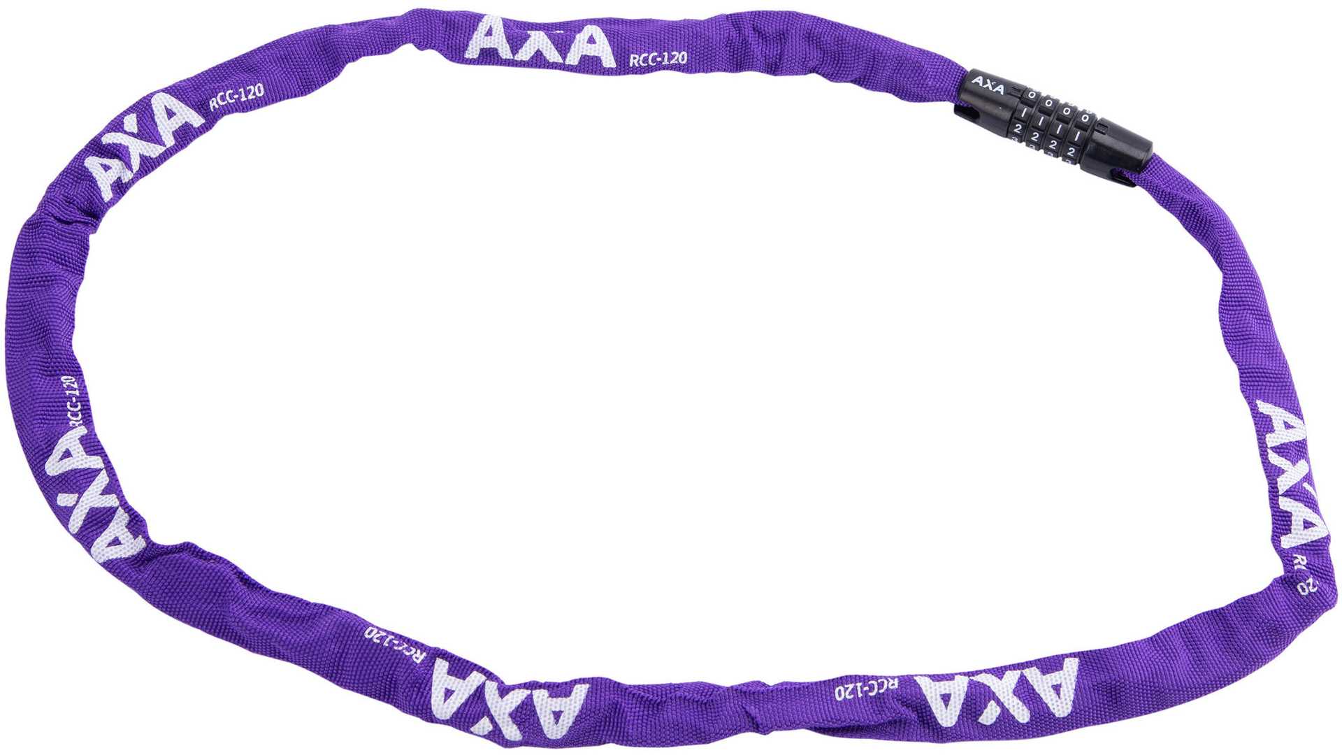 AXA Combination chain lock rigid rcc purple - 59540395SS