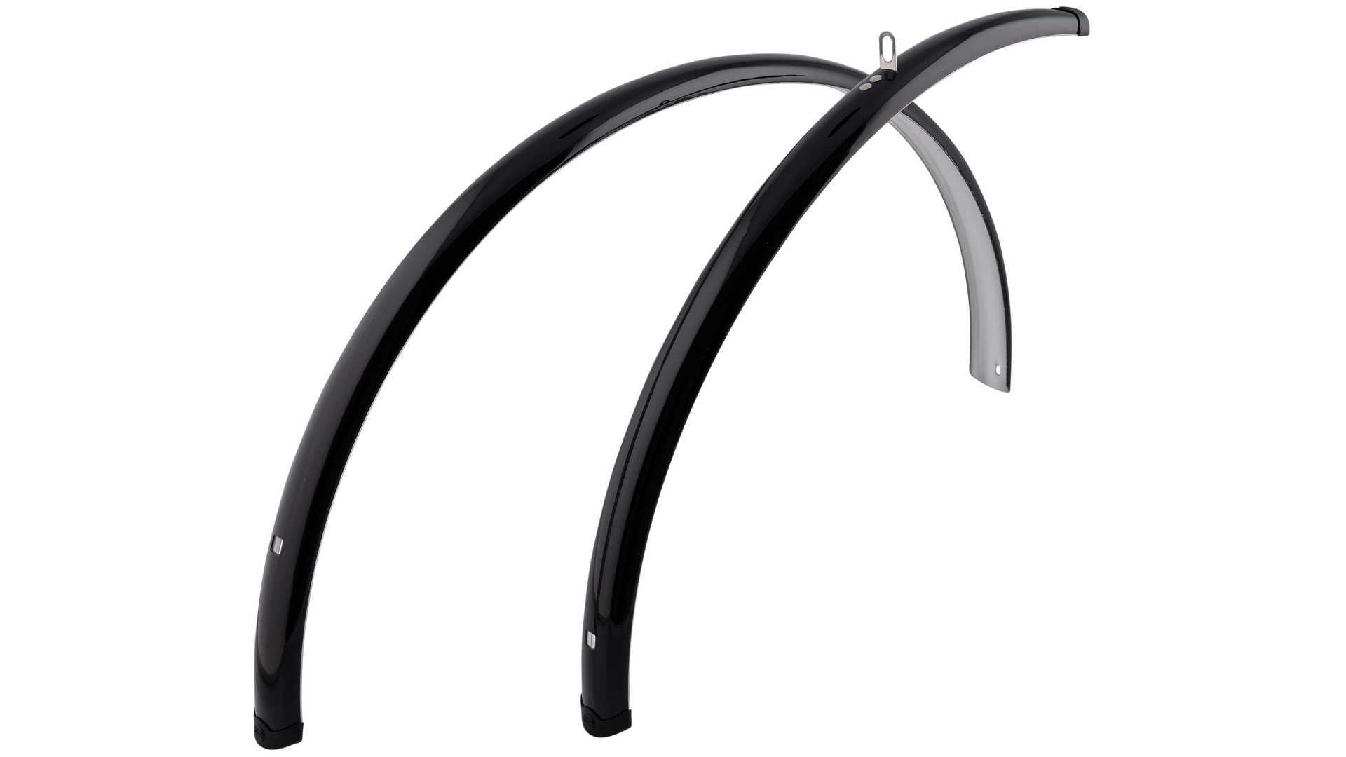 CONTEC Jeu de garde-boue splash protect 28" largeur de 42 mm noir brillant - 6619-5219