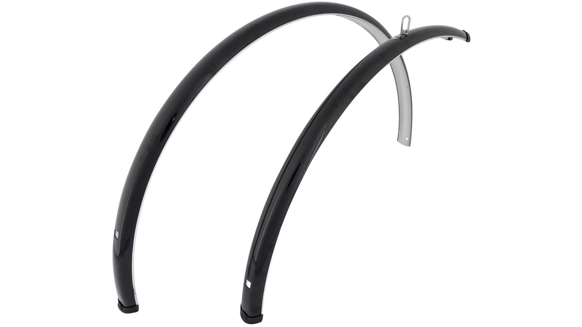 CONTEC Jeu de garde-boue splash protect 27"/28" largeur de 35 mm noir brillant - 6619-5219