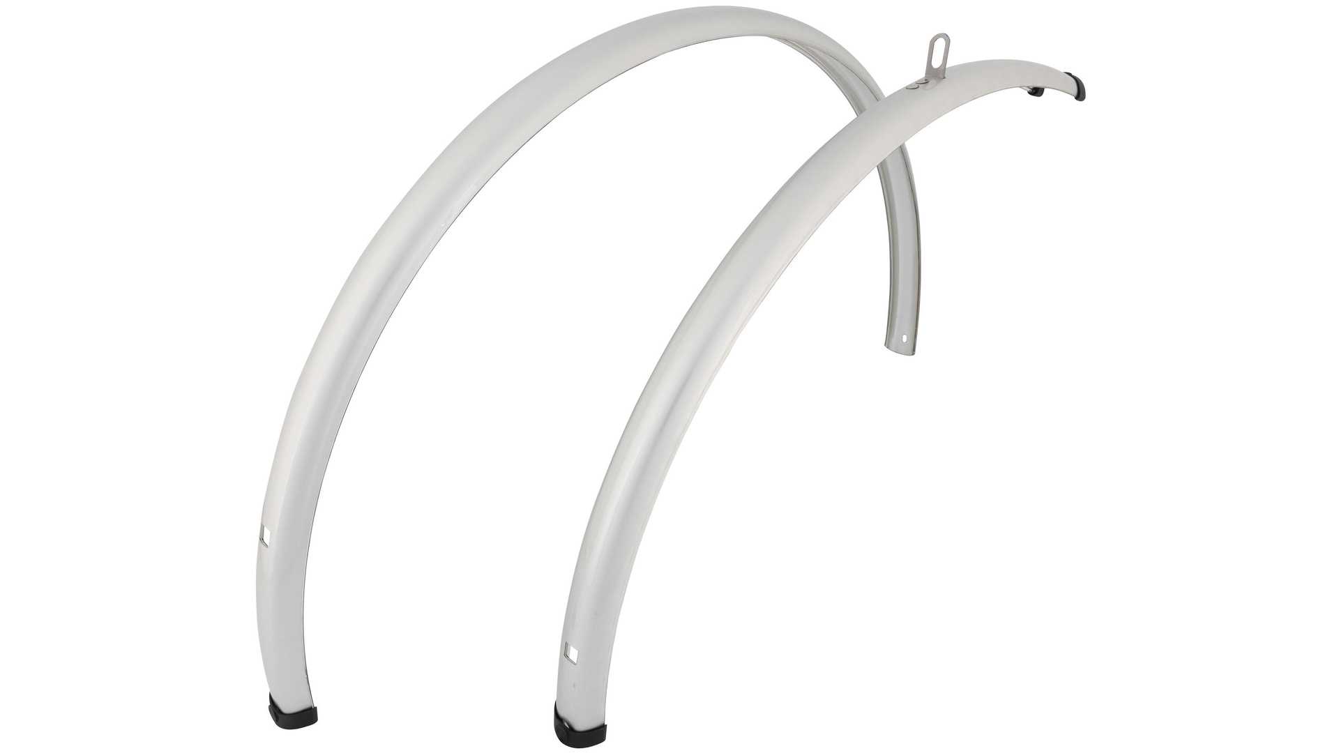 CONTEC Jeu de garde-boue splash protect 27"/28" largeur de 35 mm argent brillant - 6619-5219