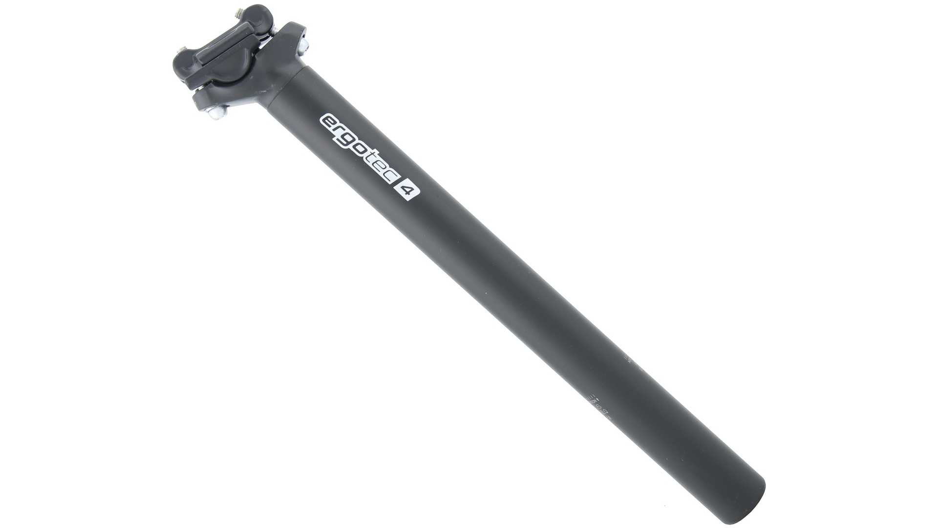 Ergotec Zadelpen atar 2 &oslash; 31.6mm 350mm 15mm zwart gezandstraald - 57345201