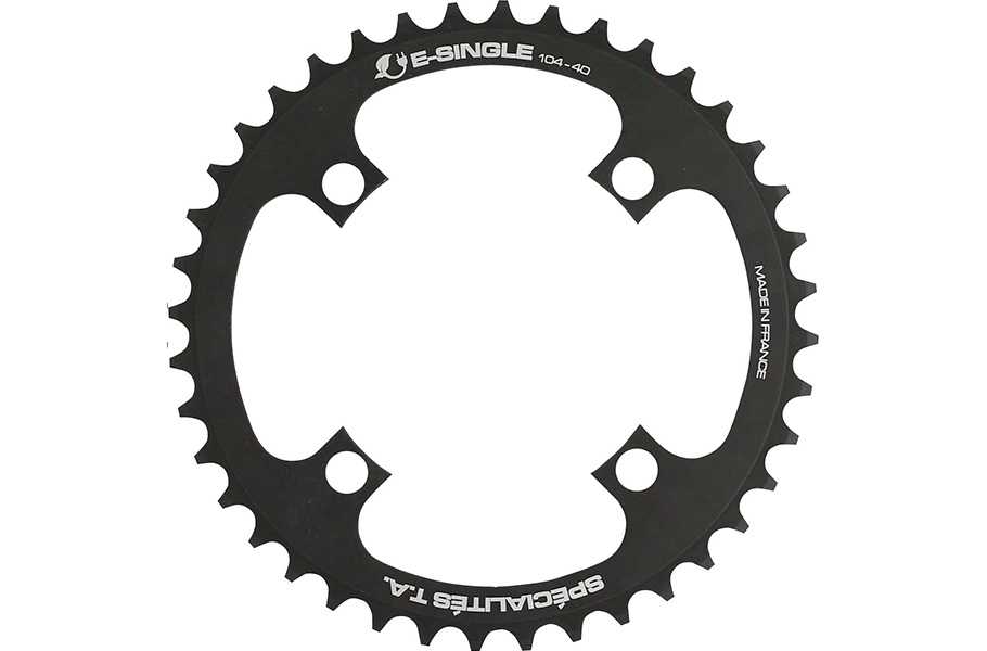 Specialites TA Chainring e-bike e-single bcd104 38t black - PL42104309-38
