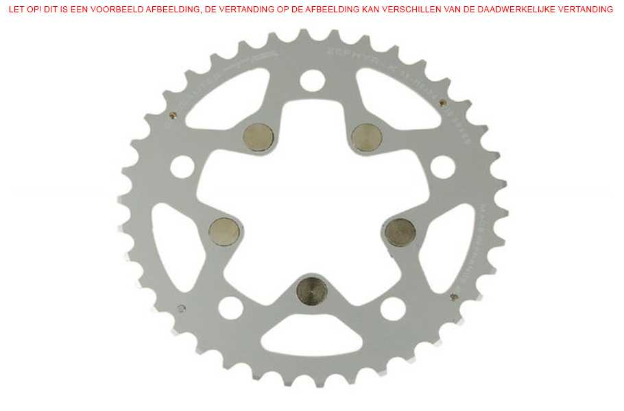 Plateau de pédalier zephyr BCD110 and BCD74 36T Shimano/SRAM Compact 8sp 9sp 10sp