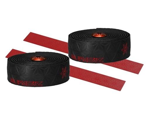 Handlebar tape super sticky kush black + red logo - BT-22