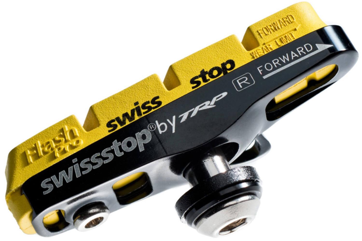 Swissstop Gommes set full flash pro jaune king - shim/sram - p100001882
