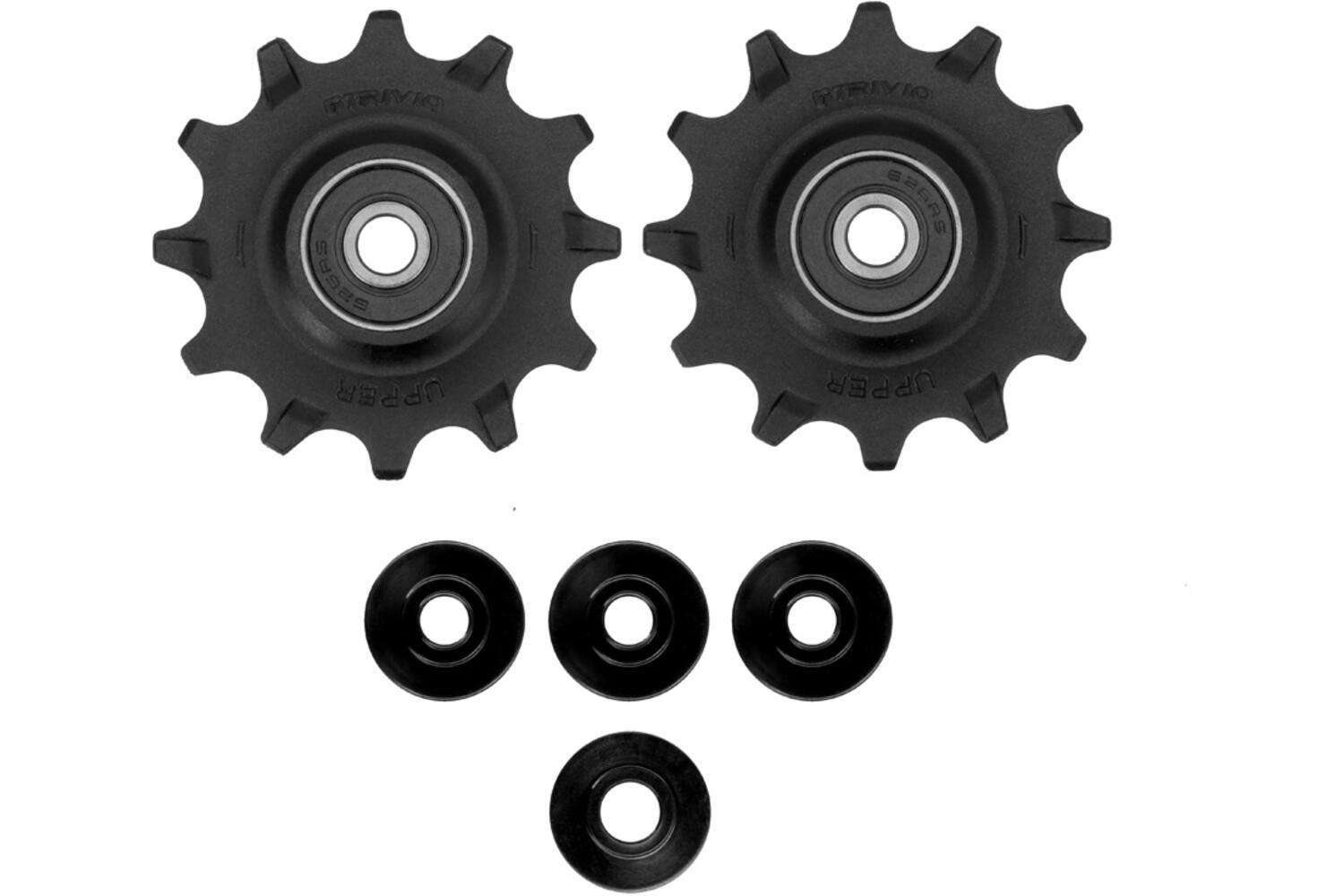 Trivio Jockey wheels 12/12t stainless bearings - trv-pw-005