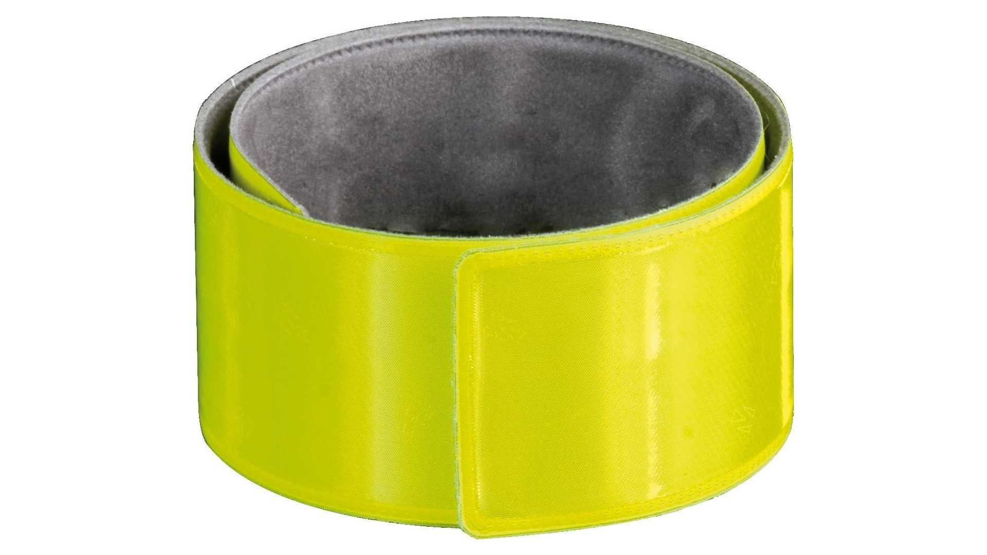 Wowow Reflective band snap wrap yellow width: 4,3cm length: 44cm - 120002