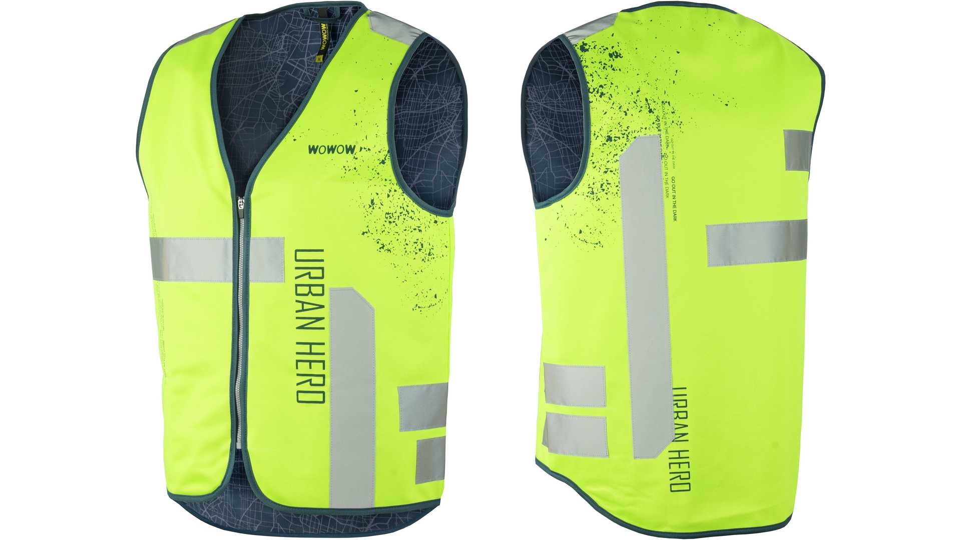Wowow Reflexweste urban hero gr&uuml;n, gr. l - 012048